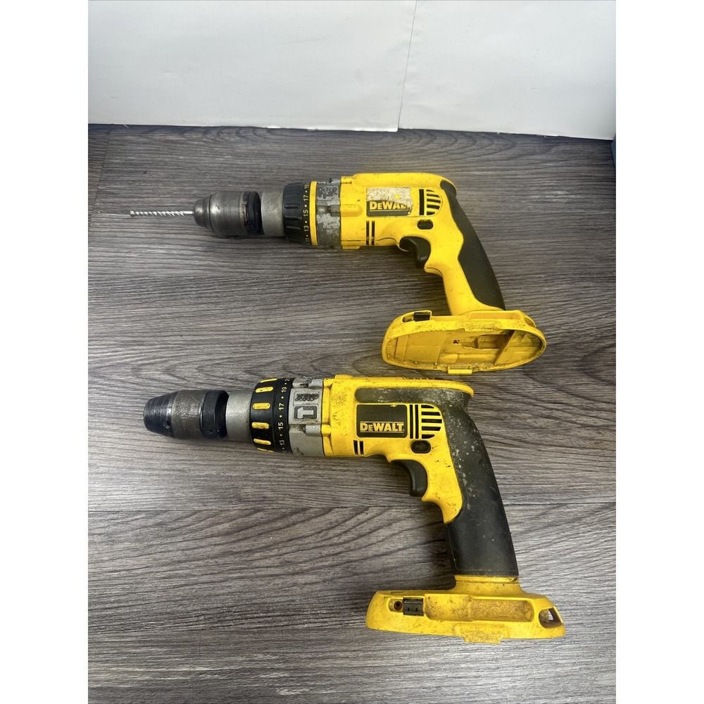 2 DEWALT DC989 18V Volt XRP Cordless Drill Driver‎ Hammer Dril (Tool Only)